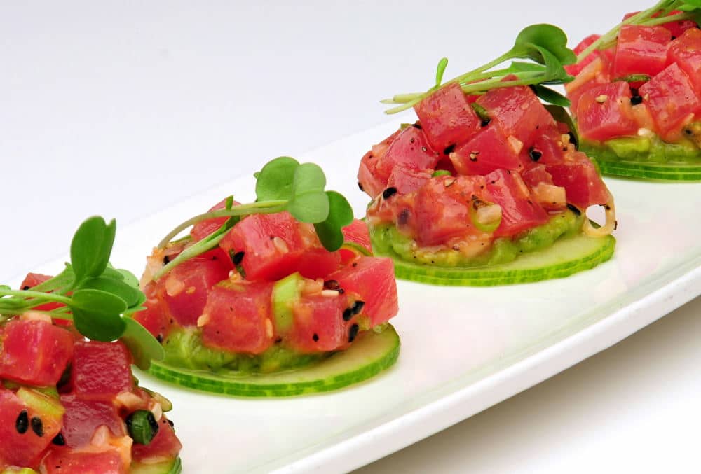Food Photography of a healthy appetizer