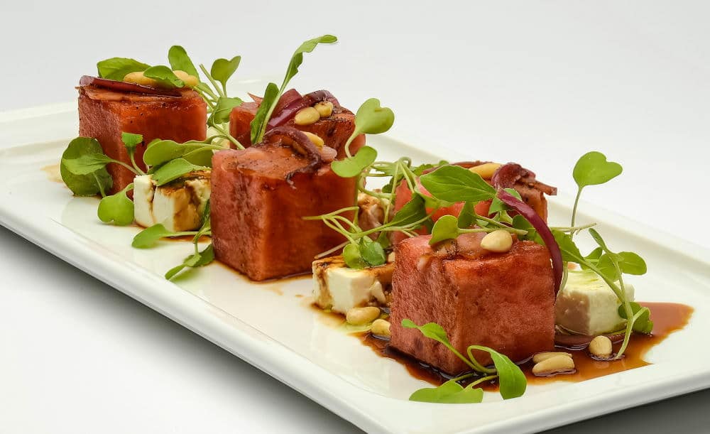 Food Photography of a colorful appetizer plate
