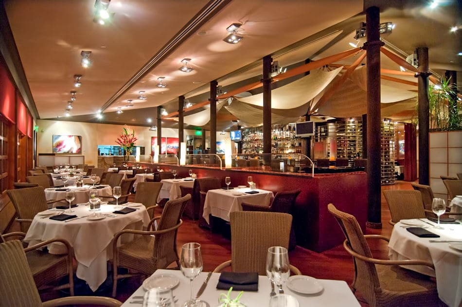 Interior Photography of restaurant in New port Beach