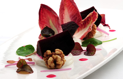 Vivid menu asset captured by a master food photographer Orange County highlighting color and freshness on a white plate.